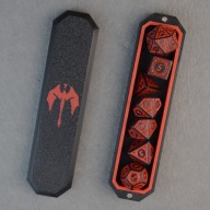 Zestaw 7 Kości Kostek RPG/DND + Etui Ochronne i licznik HP GRATIS!