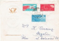 NRD - Kosmos - list filatelistyczny - Mi. 822-24