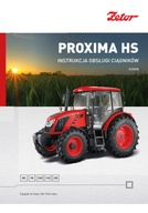 Zetor Proxima HS 80, 90, 100, 110, 120 - instrukcja obsługi PL (2018)