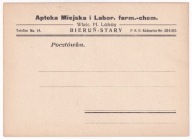 Bieruń Stary Apteka Miejska lata 30 828d