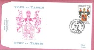 Belgia 1992, FDC herb, rody książęce, Thurn und Taxis