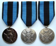 KOMPLET MEDALI ZASŁUŻONY NA POLU CHWAŁY1943 LENINO