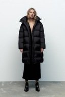 ZARA DŁUGA KURTKA PUCHOWA WATER AND WIND PROTECT XS