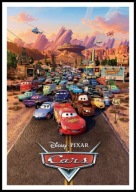 A2 PLAKAT OBRAZ, PLAKAT FILM ANIMOWANY BAJKA AUTA CARS (2006)