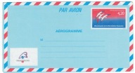 Francja 1989 Znaczek Aerogram 18 ** rewolucja francuska ptaki