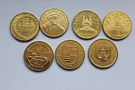 Zestaw monet 2 zł GN z 2005 roku - 7 szt