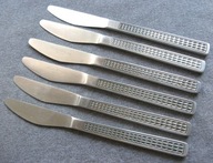 GERLACH wz BEATA jak KONWALIA : NOŻE OBIADOWE komplet 6 sztuk - UNIKAT