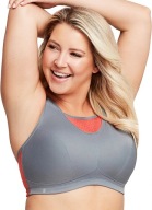 Śliczna markowa bielizna Glamorise 1067 Sport UK 42D EUR 95D