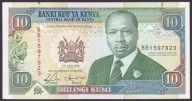 KENIA 10 Shillings 1993 P.24e