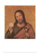 Pocztówka - Pablo da San Leocadio, Chrystus z Hostią