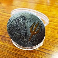 Moneta Kolekcjonerska Cook Island Posejdon