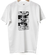 KOSZULKA T-SHIRT MĘSKA SASUKE NARUTO UCHIHA ANIME