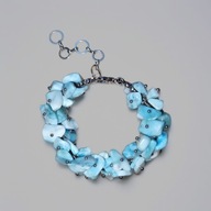 Wyjątkowa bransoletka z prawdziwego Larimaru pochodzącego z Dominikany