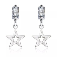 Kolczyki K17 wiszące krótkie cyrkonie pr. sr. 925