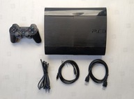 Konsola PS3 Super Slim 500gb,HEN przerobiona, Pad DS3,10000 gier retro,