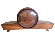 Zegar kominkowy stojący nakręcany Metron stary kolekcjonerski z czasów PRL