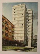 ŁÓDŹ. Fragment osiedla mieszkaniowego im. Władysławy Bytomskiej, 1966 rok