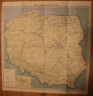 MAPA SAMOCHODOWA POLSKI
