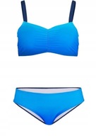 23136 STRÓJ KĄPIELOWY BIKINI niebieskie OMBRE 40 D