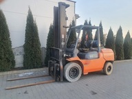 Wózek widłowy używany Toyota 02-7FG45 4,5 T przesuw boczny