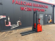 Paleciak elektryczny Linde widły 150 cm 1400 kg 340 cm sztaplarka