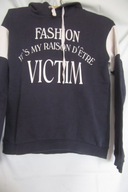 BERSHKA BLUZA Z KAPTUREM ROZM M