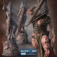 Lady Pyramid Head, wydruk 3D, żywica