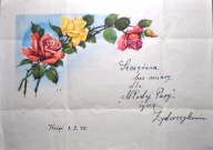 TELEGRAM - SZCZĘŚCIA BEZ MIARY DLA MŁODEJ PARY - KSIĄŻ-1948