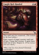 Karta Magic: The Gathering Caught Red-Handed MKM