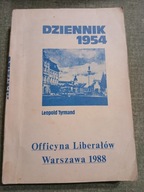 LEOPOLD TYRMAND DZIENNIK 1954 WYD. PODZIEMNE UNIKAT 1988