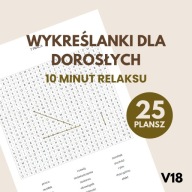Wykreślanka PDF karma & przeznaczenie – 54 strony relaksu