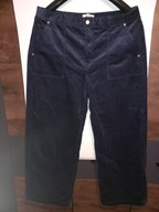 Spodnie zimowe sztruksowe Per Una 48 50 w pasie 102 cm jak nowe