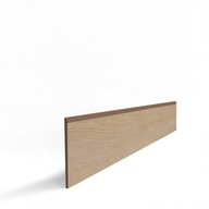 Cokół gres drewnopodobny dąb jasny 60 cm listwa przypodłogowa rektyfikowana