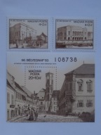 Węgry - Dzień znaczka 1983 - Mi. 3632-33 A + bl.166 A **
