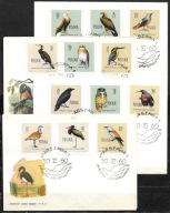 *FDC ROCZNIK 1960 Fi 1065 B1 kas. PTAKI CHRONIONE