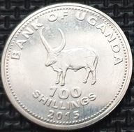 *UGANDA [1334A]*100 Szylingów 2015 Republika UNC!!