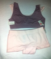 RESERVED komplet BIELIZNY biustonosz majtki 158/164 cm dziewczynka