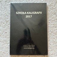 Zeszyt notebook do kaligrafii z kropeczkami SZKOŁA KALIGRAFII 2017 KALIGRAF