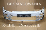 Zderzak przód przedni VW Tiguan R-LINE 2016-2020 5N biały BEZ MALOWANIA