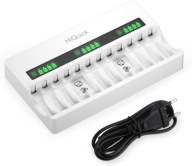 HiQuick Ładowarka akumulatorowa, AA AAA 9 V 12 stanowisk