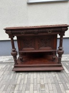 Stara dębowa komoda, pomocnik RTV SZYBKA DOSTAWA