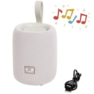 SZARY GŁOŚNIK BLUETOOTH FRESH'N REBEL LED 5W WODOODPORNY 13H PRACY IPX4