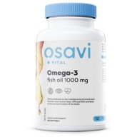 Omega-3 Olej Rybi Molecularly Distilled Osavi - 60 softgels