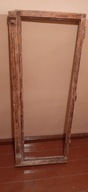 STARE OKNO OCZYSZCZONE DEKORACJA , ARANŻACJA ,LUSTRO, śląsk opolski