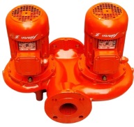 Pompa obiegowa bliżniacza JRL 406-15 / 0,75 NOWA