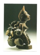 Pocztówka - Afrykańska figurka mocy / kobieta / Kongo / Afryka Środkowa