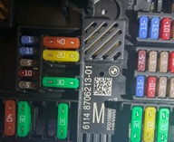 Rozdzielacz prądu skrzynka bezpieczników BMW OE 61148706213 G05 G06 G07