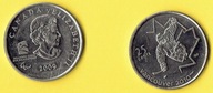 KANADA 25 CENTS 2009 r. Hokej na płozach