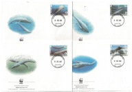 02-FDC-KP36-Bryt.Arktyczne Terytorium, WWF 2003-Fauna egzotyczna