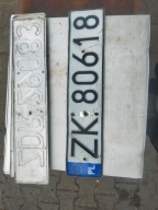 Tablice Rejstracyjne + Ramki kolekcjonerskie